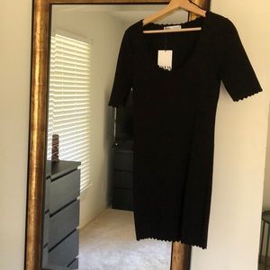 Zara body con dress NWT